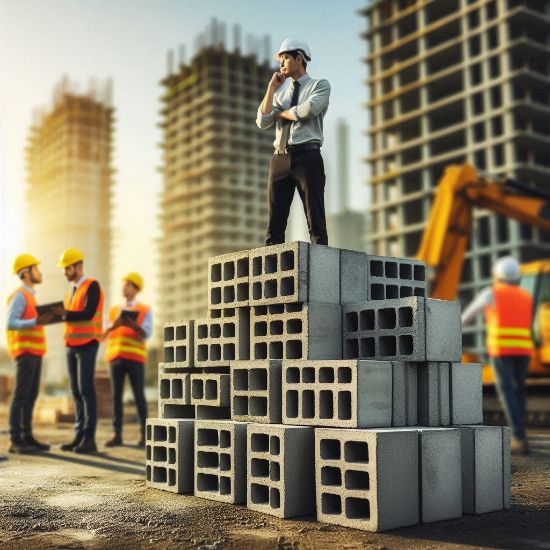 Picture of Hollow Concrete Block